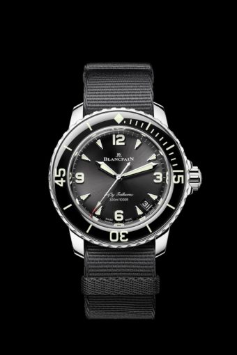 Blancpain Drops Fifty Fathoms Automatique 42mm in Steel as Part of the Permanent Collection