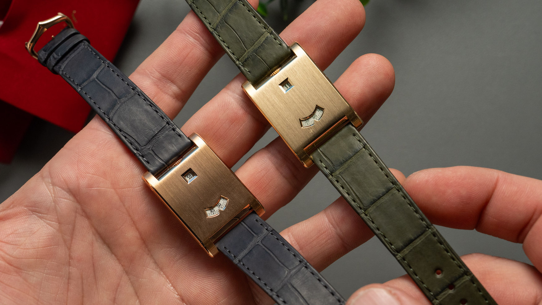 Cartier’s legendary 1928 design is back with four Privé Tank à Guichets models