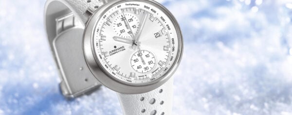 Introducing – New, Clean Black and White Editions of the Funky Junghans 1972 Competition Chronograph
