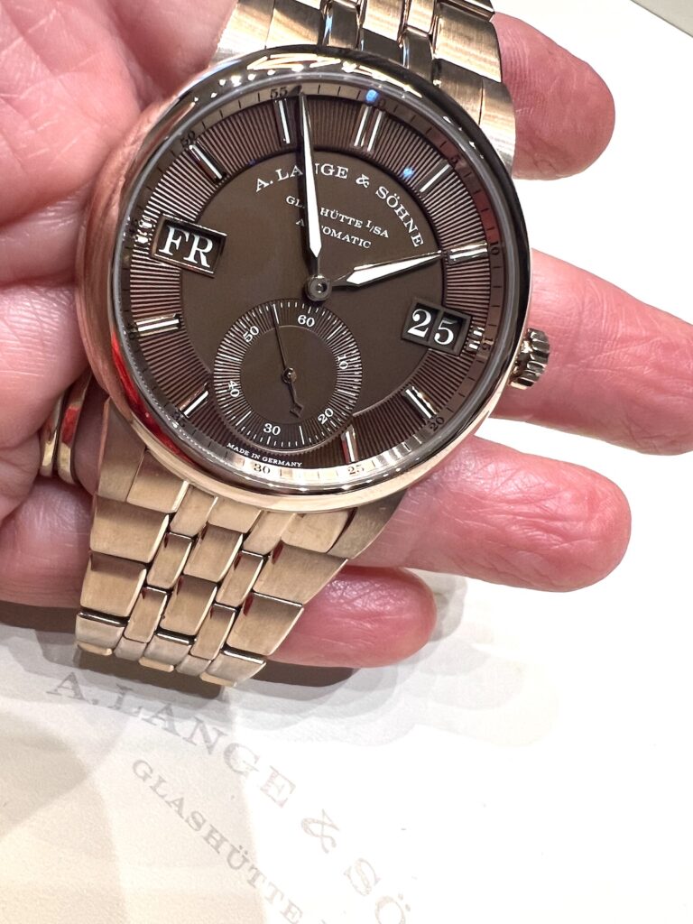 Hands On With A. Lange & Sohne’s Honey Gold Odysseus: WWG 2025