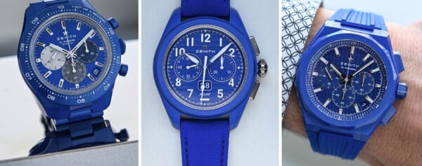 First Look – The Zenith Blue Ceramic 160th Anniversary Trilogy