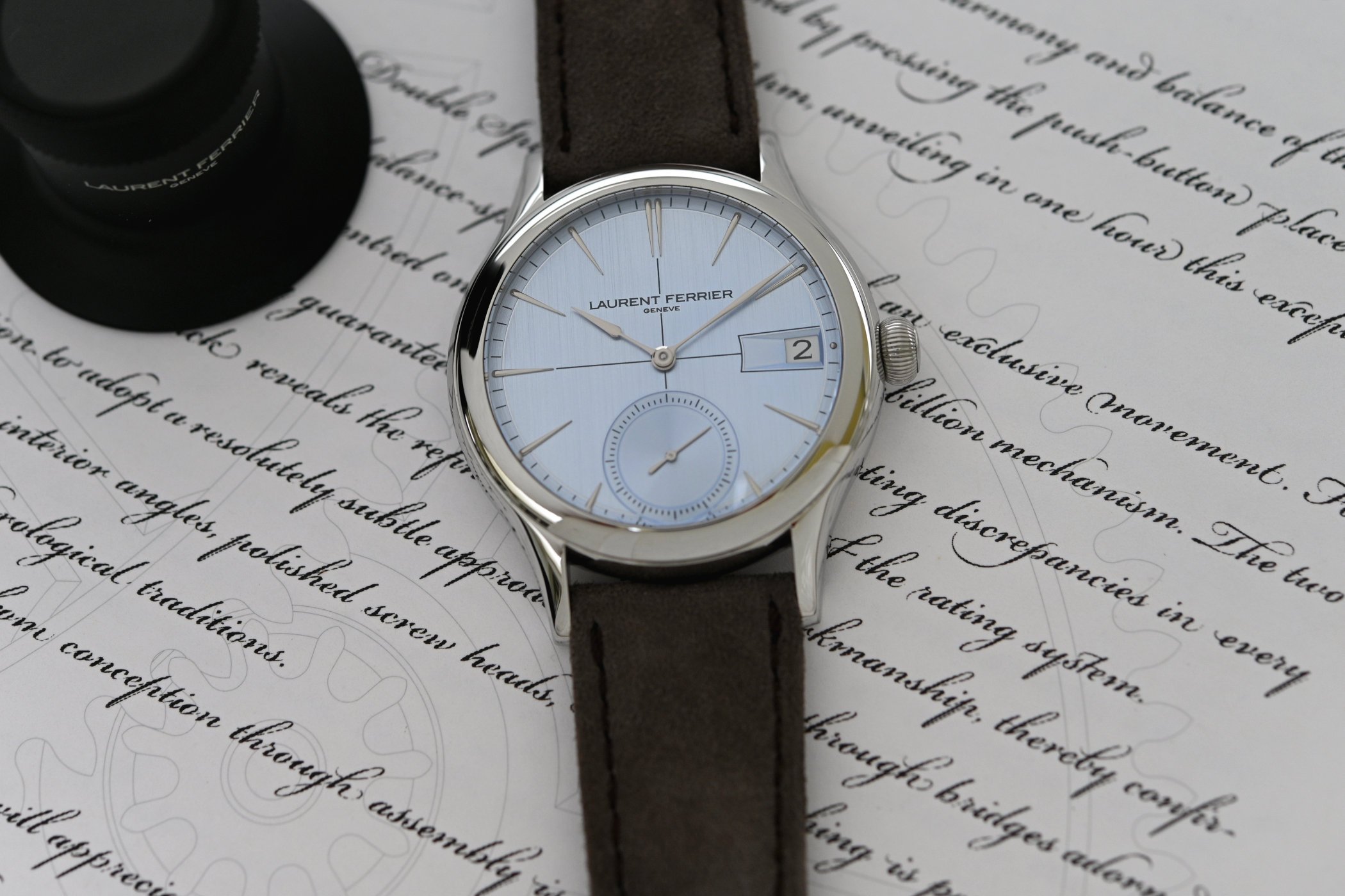 First Look – The New, Ice Blue Laurent Ferrier Classic Auto Horizon