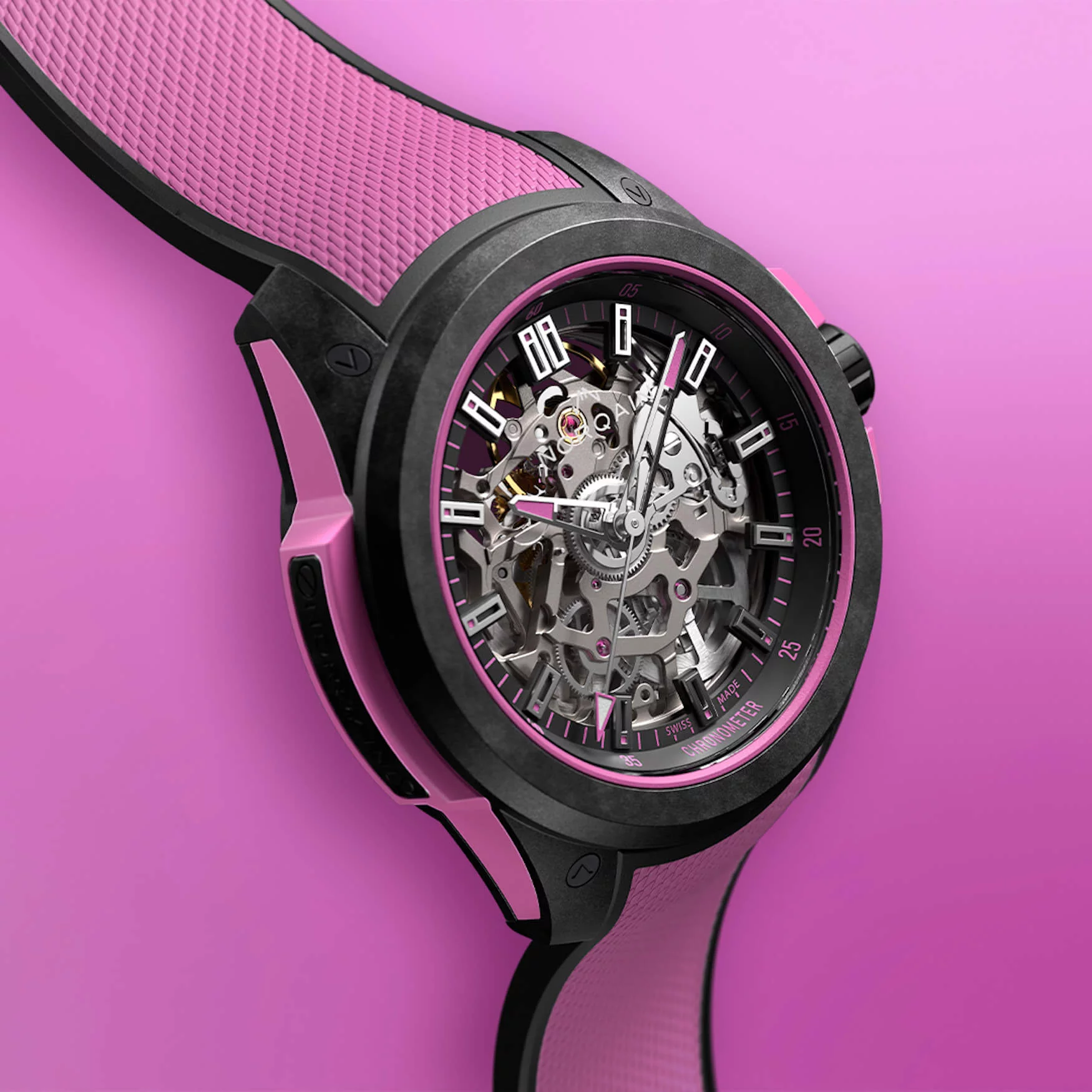 Live from WWG25: new Norqain Wild One Skeleton 39mm