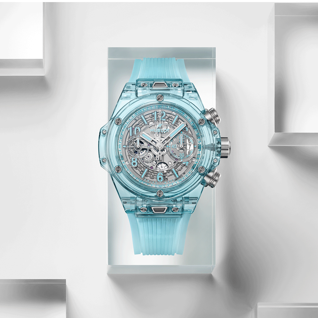 New Release: Hublot Big Bang Unico Water Blue Sapphire Watch