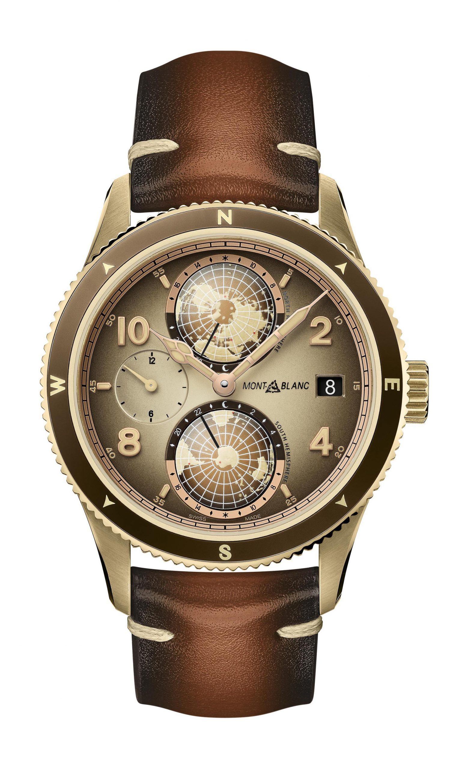 New Release: Montblanc 1858 Geosphere Annual Calendar Limited-Edition Watches