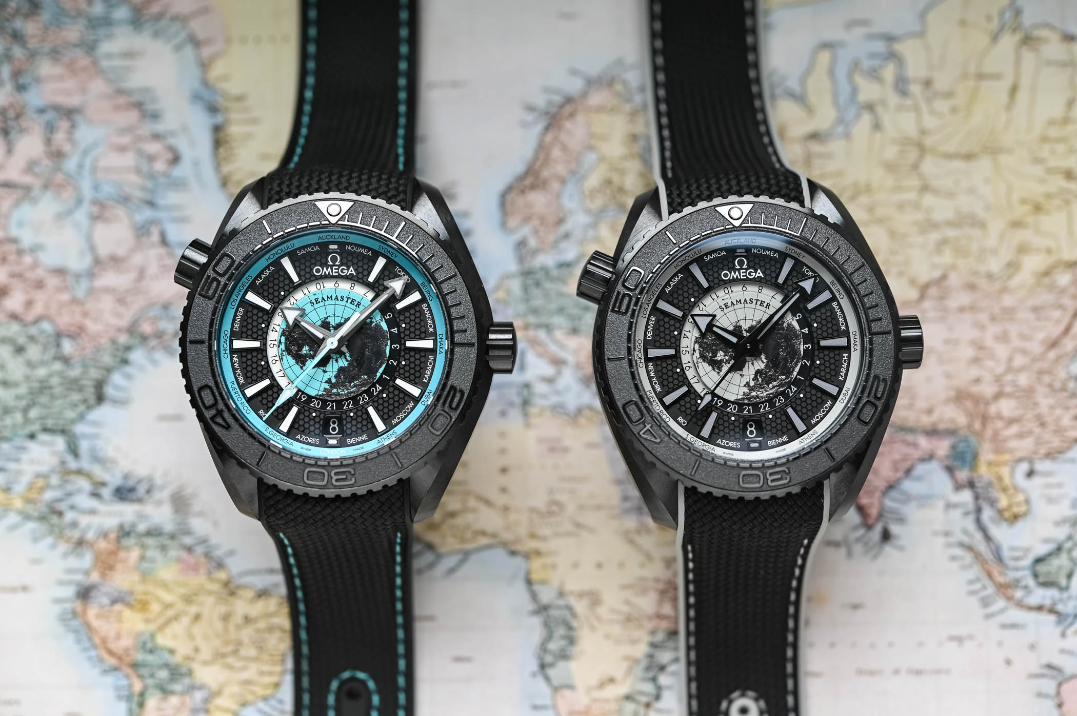 Omega Unveils Seamaster Planet Ocean Worldtimer