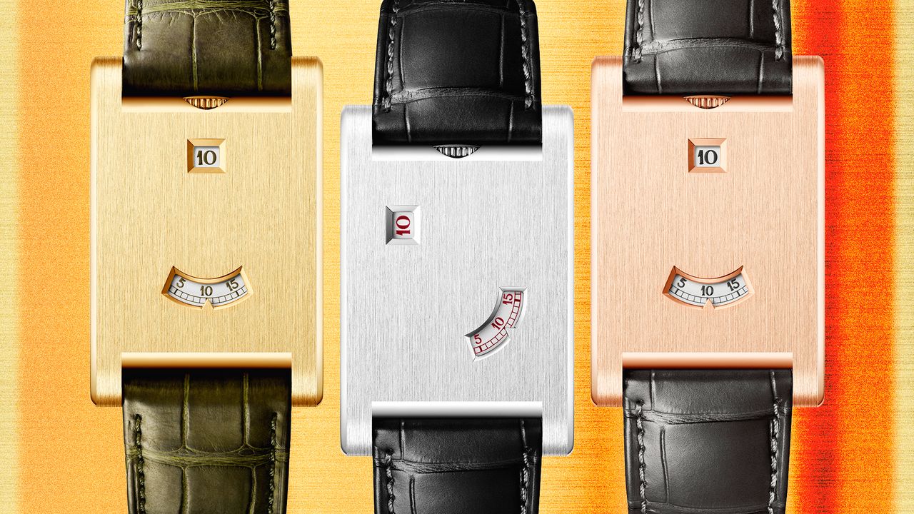 Precious Metals and Jumping Hours, Cartier Introduces the Latest Tank à Guichets at Watches & Wonders 2025