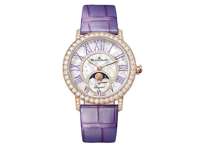 Blancpain adds Royal Purple to its Ladybird Colors collection