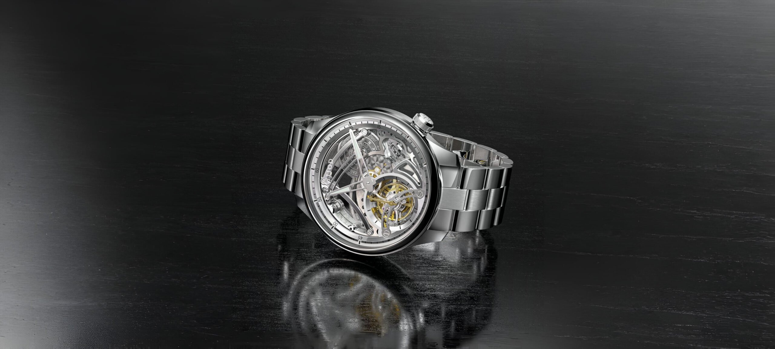 BA111OD Introduces The Chapter 4 Skeleton Tourbillon Ice White