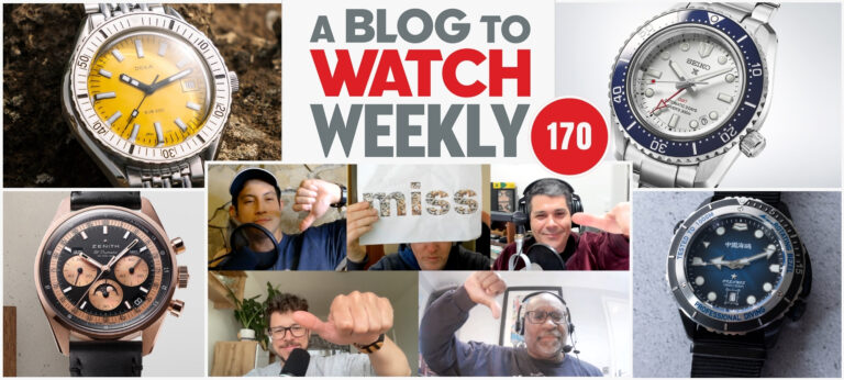 ABTW Weekly Podcast 170: The One Where David Wants Better Watches And Ariel Wants Titanium Hairdryers