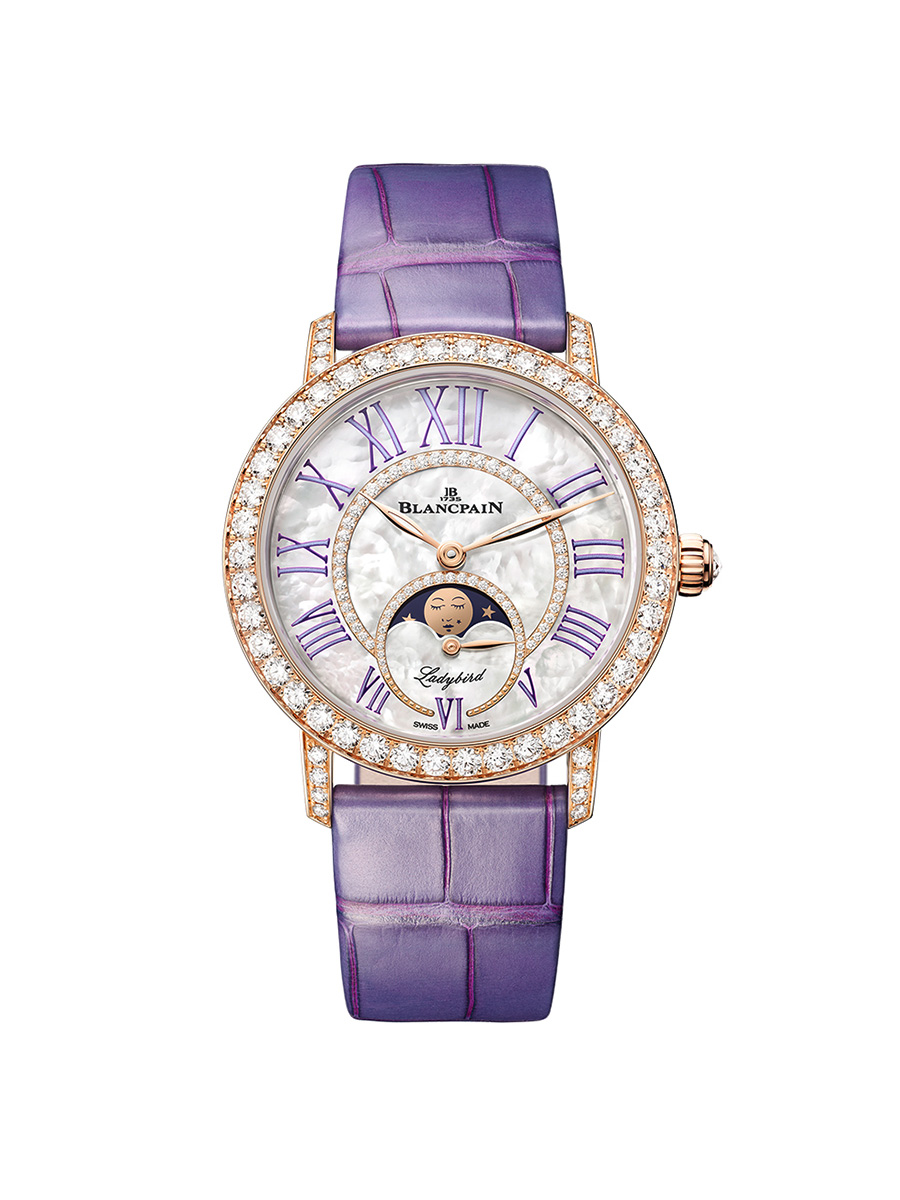 A Regal Tribute: Blancpain Unveils Ladybird Colors Royal Purple