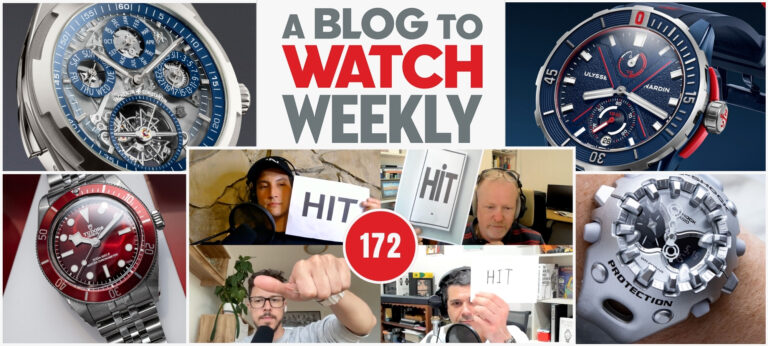 ABTW Weekly Podcast 172: G-Maxed Out, Rump Dials, Space Bottoms & The Rise Of Chives, The Watch Butler