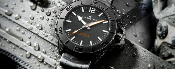 Introducing – Hamilton Expands the Khaki Navy Frogman Collection with a New, Black PVD Version