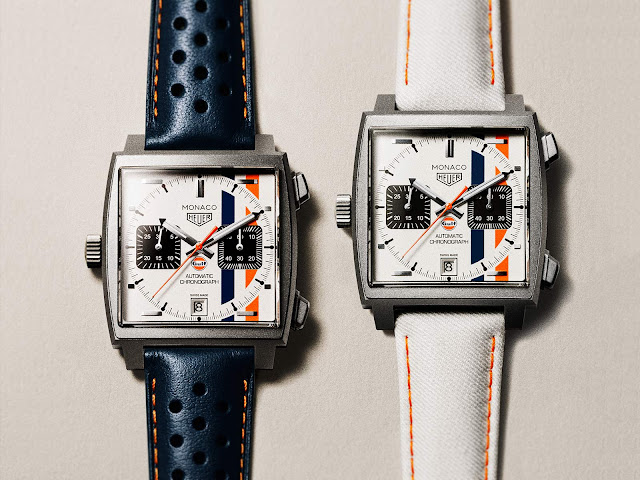 The return of the TAG Heuer Monaco Chronograph x Gulf