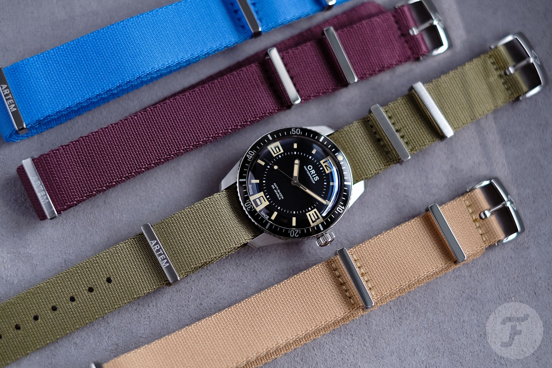 Artem Drops Some Fresh Colors For Its Signature Nylon Watch Straps
