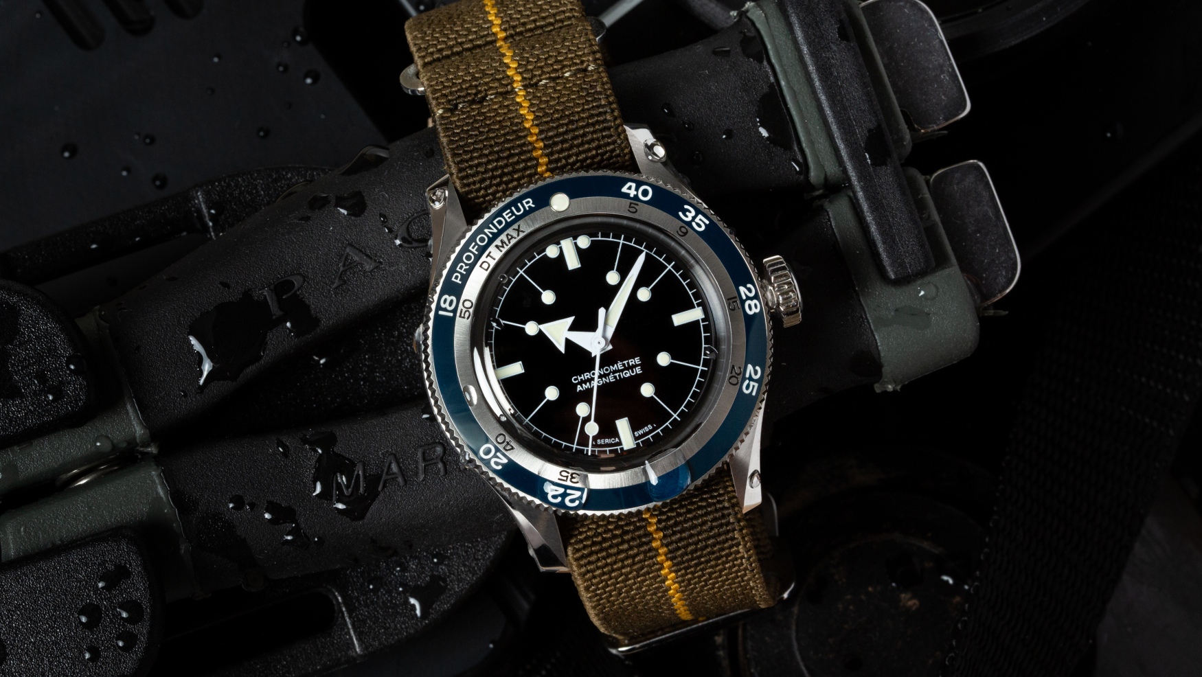 Serica teams up with the French Navy bomb disposal squad for their new dive watch