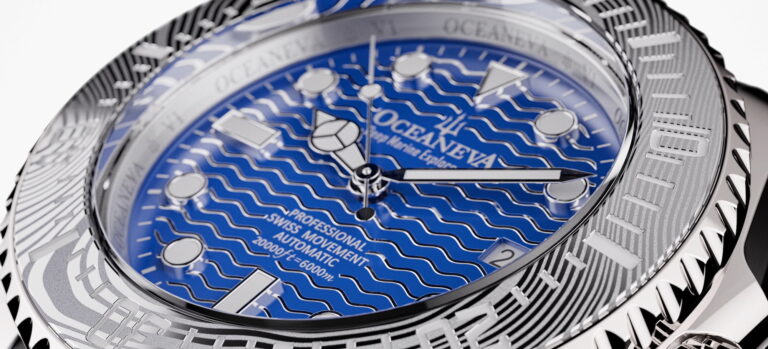Reach New Depths With The Oceaneva 6000m Deep Marine Explorer VI Grade 5 Titanium Dive Watch