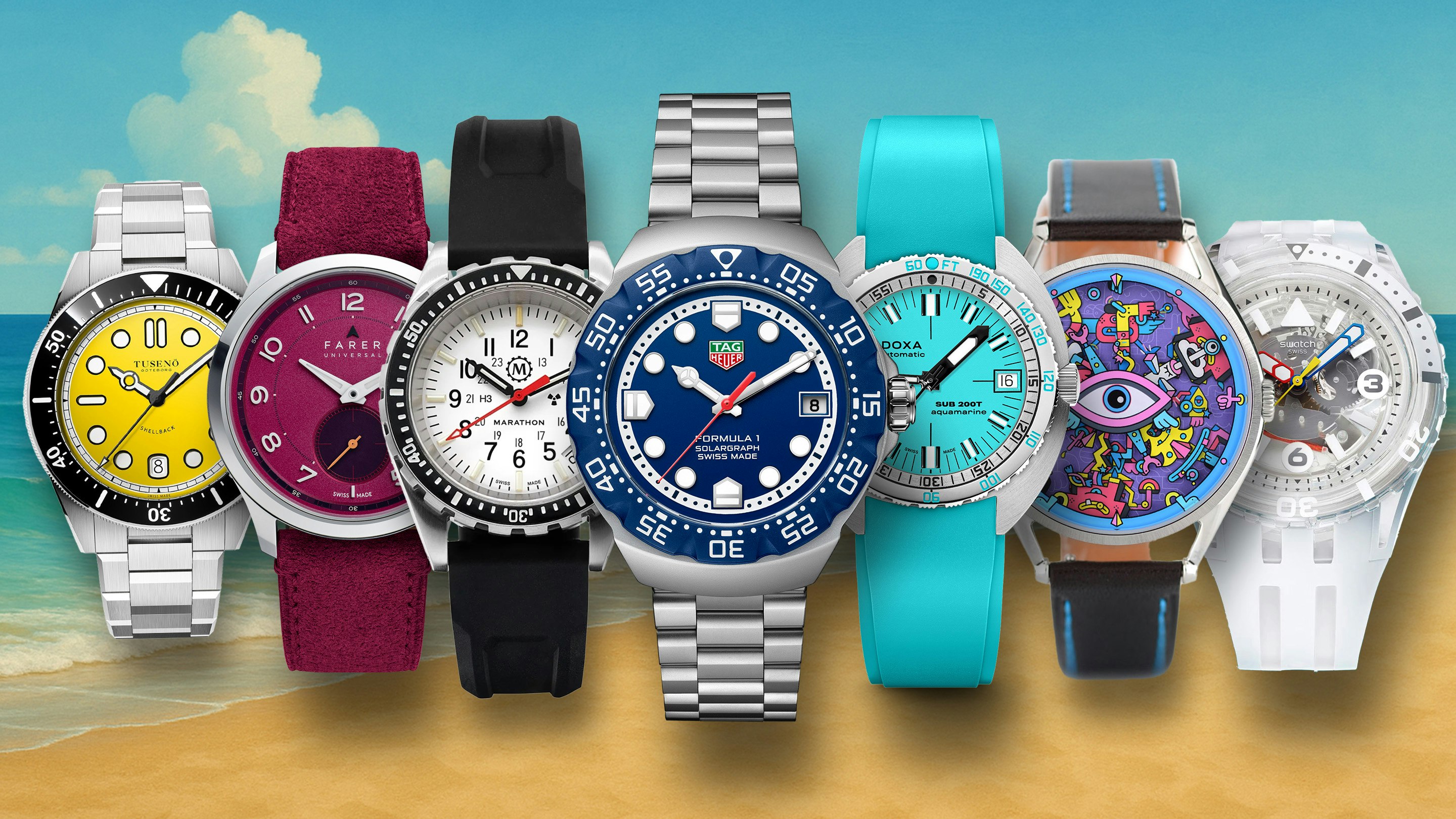 Seven Summer-Ready Watches – All Under 00