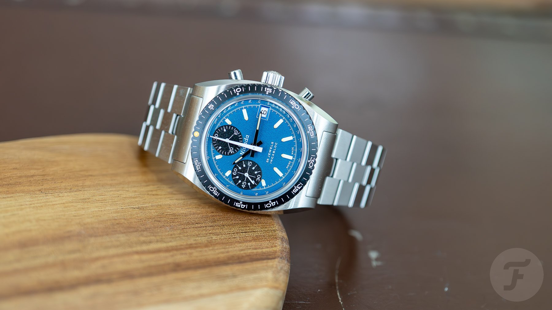 Hands-On: The New Nivada Grenchen Chronosport Blue