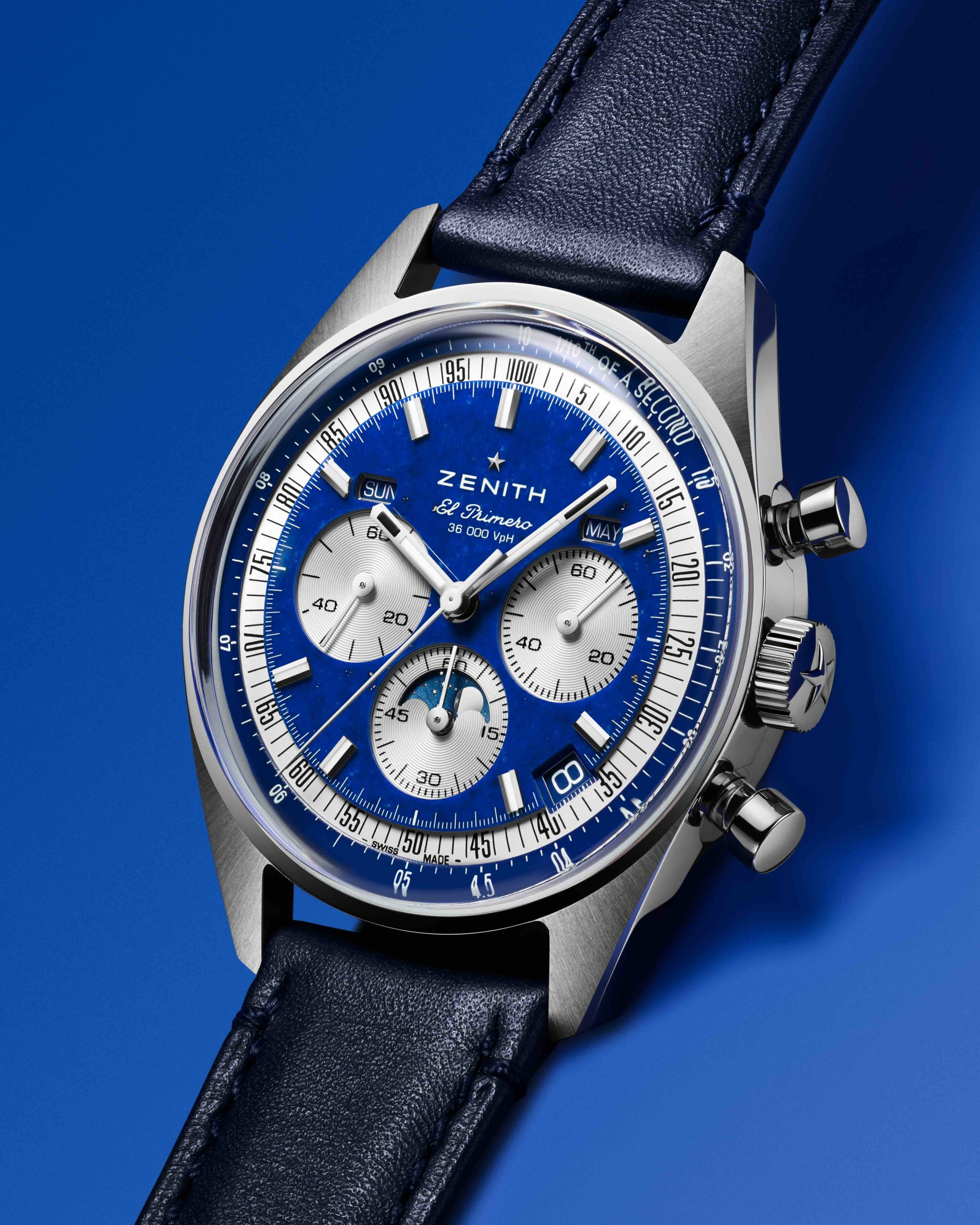 The Next Chapter of the Blue Phase: Zenith Launches Chronomaster Original Triple Calendar Lapis Lazuli