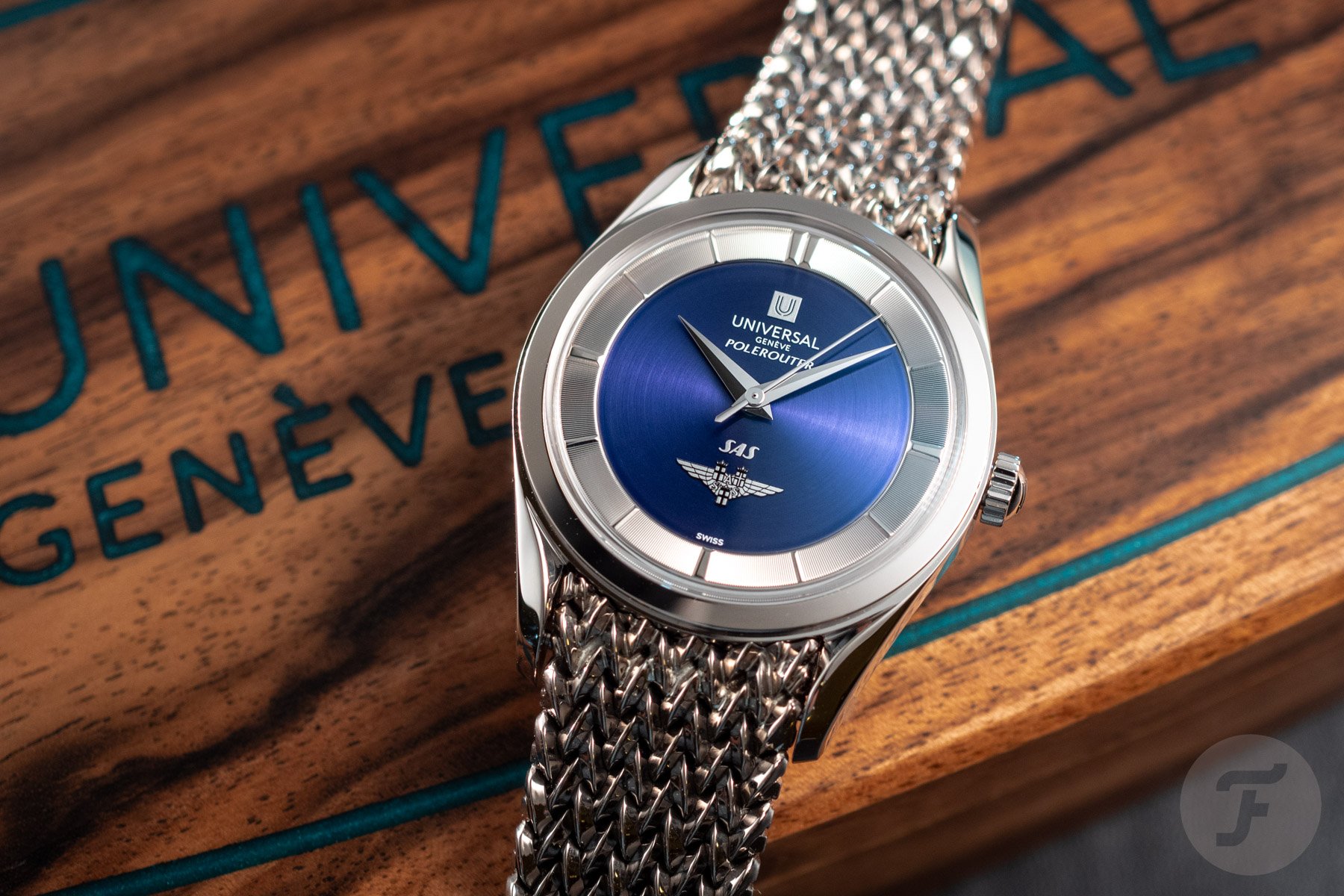 The One-Off White Gold Universal Genève SAS Polerouter Heads To Auction