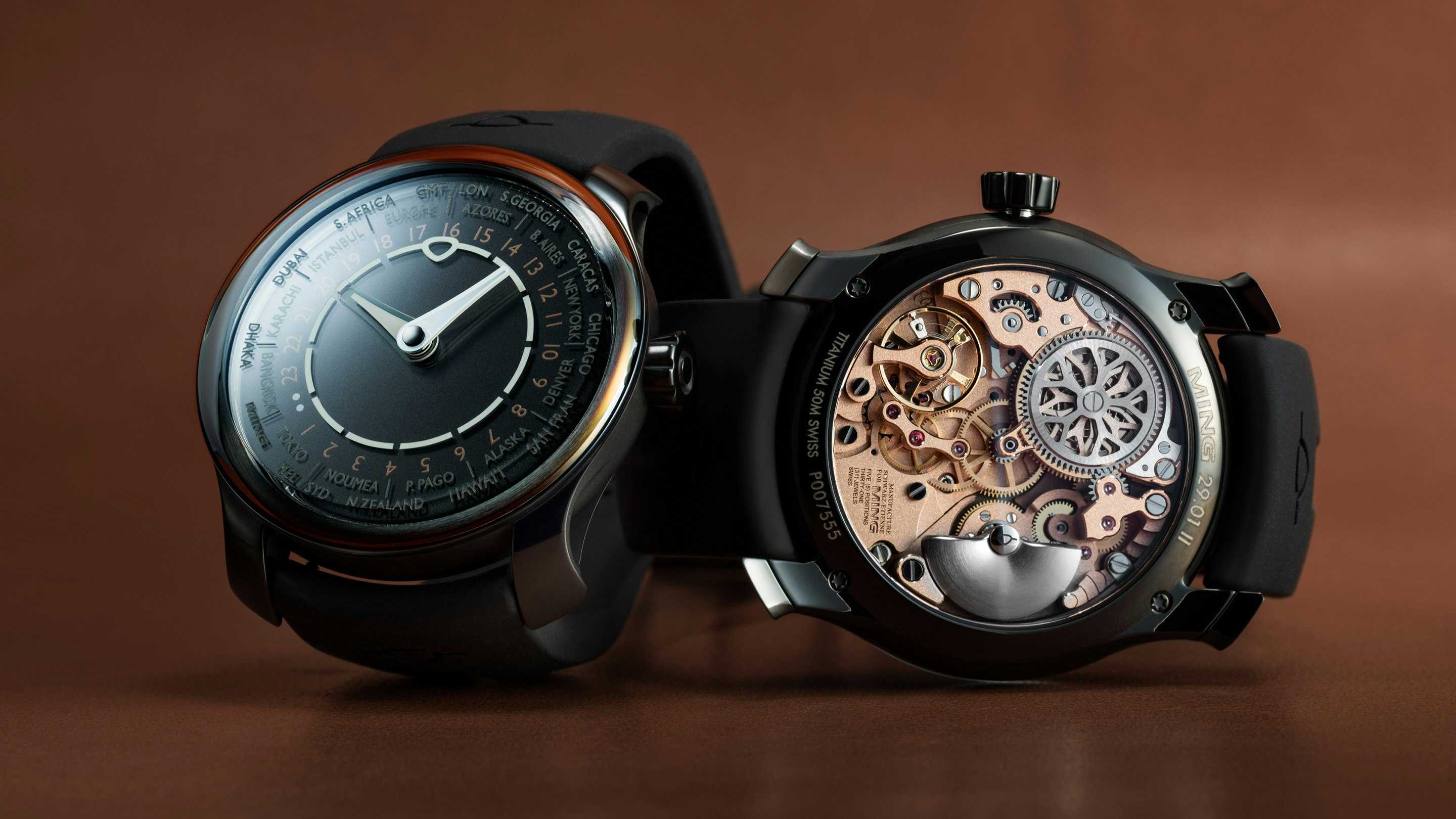 Introducing: Ming Releases A Ghostly All-Black Take On Its Worldtimer With The 29.01 ‘Midnight’