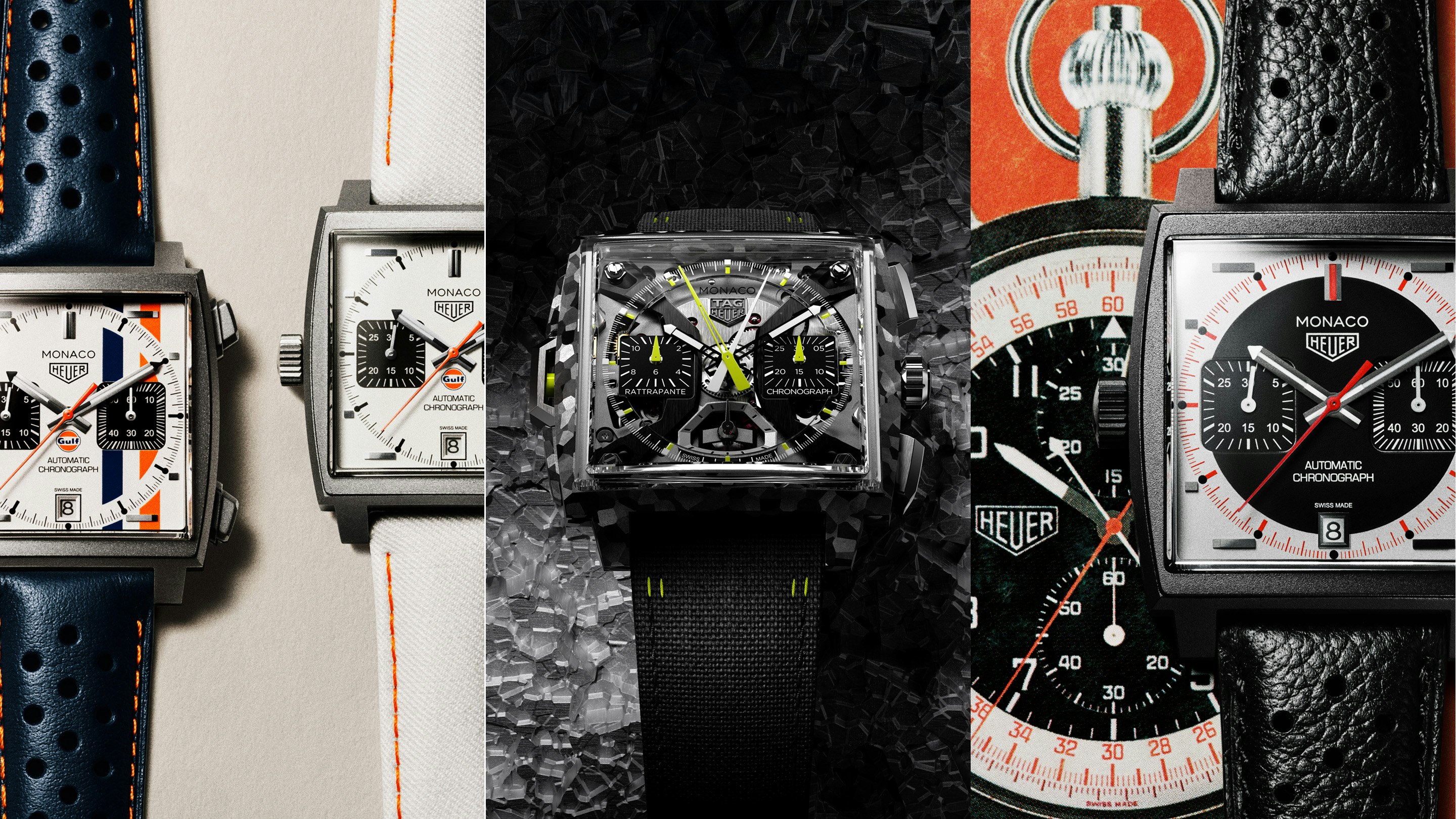 Introducing: TAG Heuer Celebrates The 2025 Monaco Grand Prix With Three New Monacos
