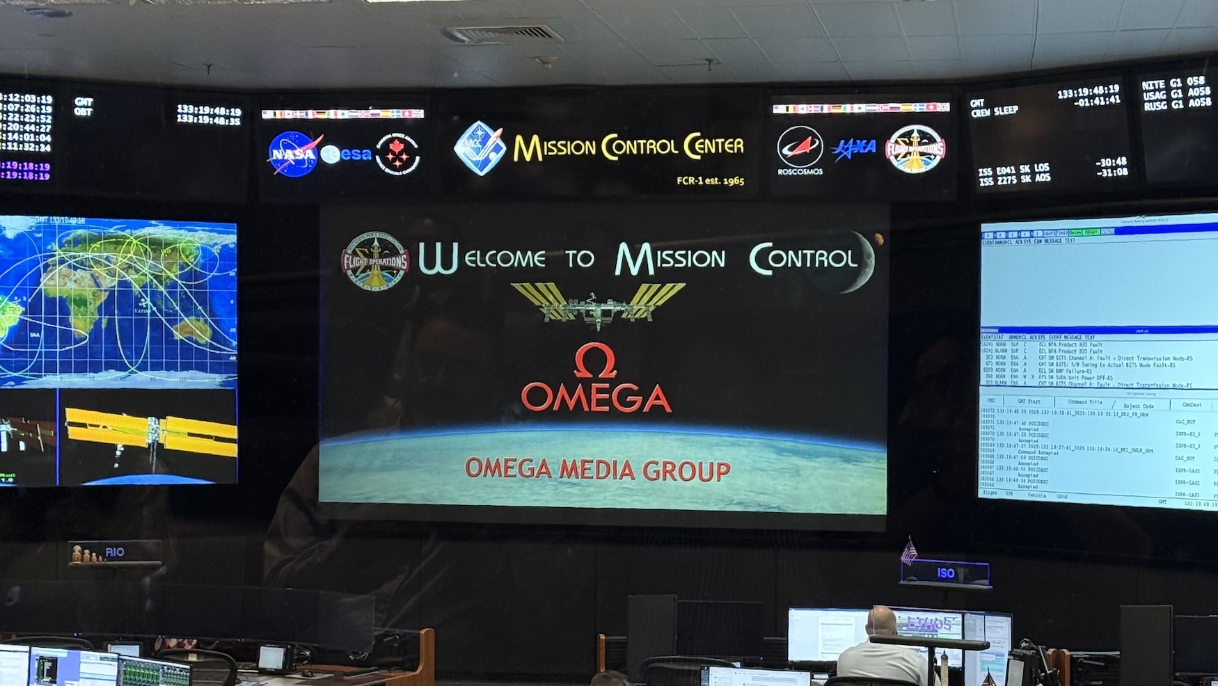 Zach visits Axiom Space & NASA in Houston with Omega in honour of 60 years of Speedmaster flight certification