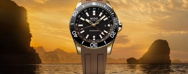 Introducing – Mido Adds a Chic Gold PVD Version to its Ocean Star GMT