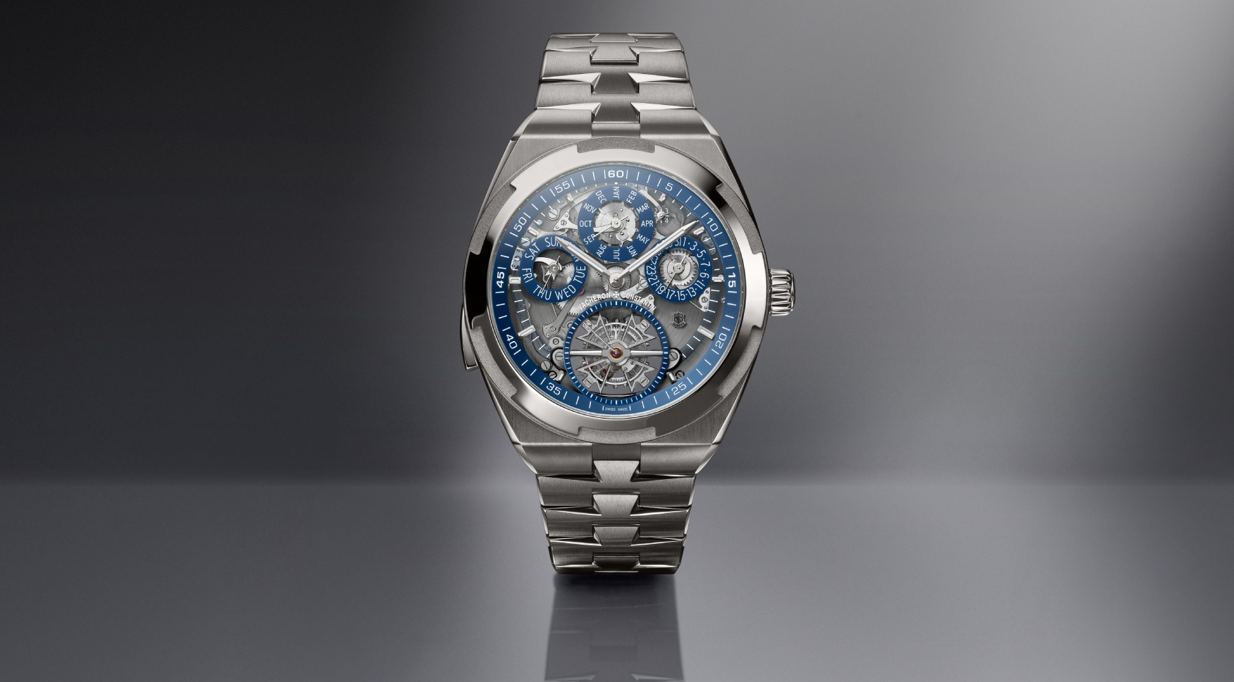 Vacheron Constantin brings a minute repeater to the Overseas for the first time with the Grand Complication Openface