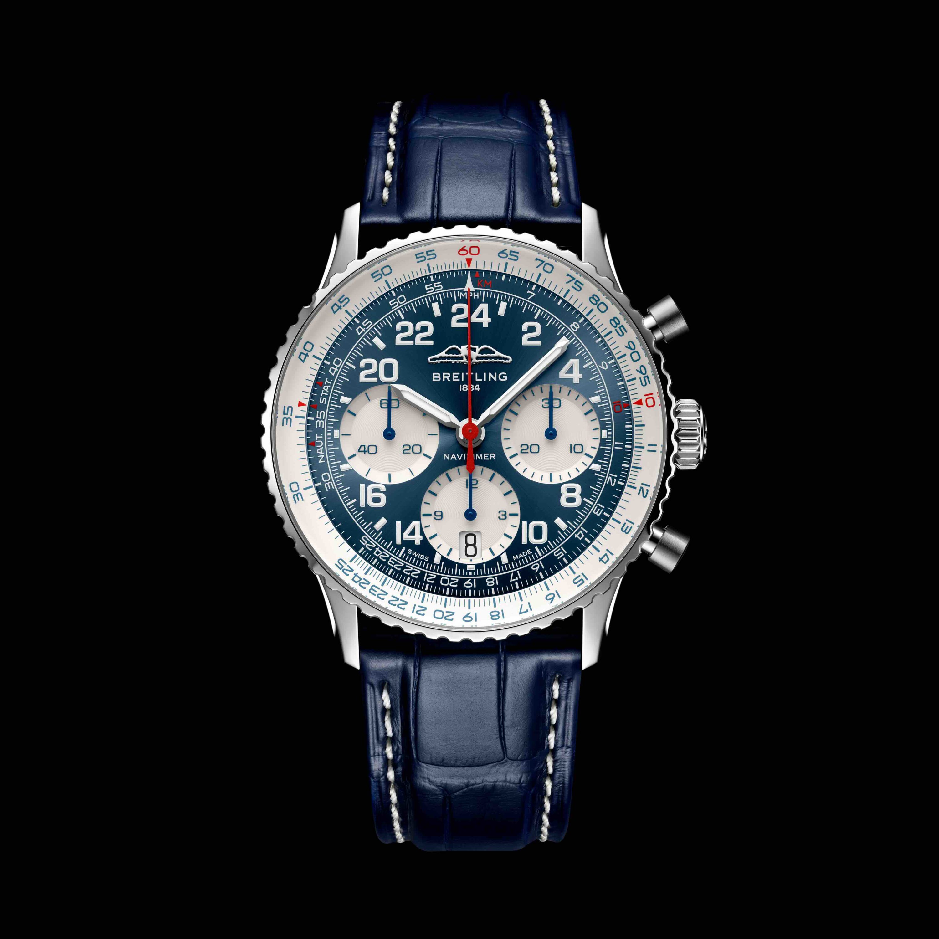 Breitling Honors Spaceflight Legacy with Limited Ediiton Navitimer B02 Chronograph 41 Cosmonaute Scott Carpenter Centenary Edition