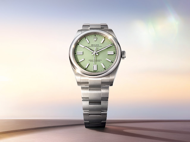 Pastel shades and updated design for the 2025 Rolex Oyster Perpetual