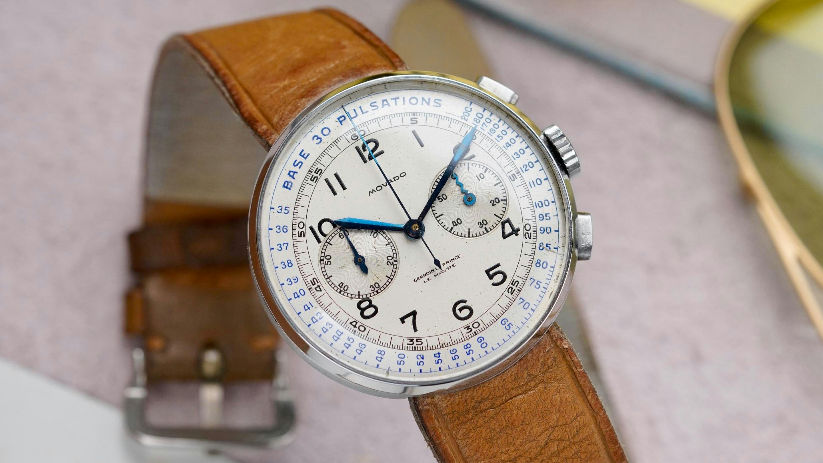 Bring a Loupe: A ‘Disco Volante’ Movado Chronograph, A Polerouter Rarity, And A Swatch