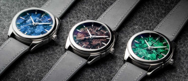 Awake Debuts Limited-Edition Frosted Leaf Watches With Handcrafted Lacquer Dials