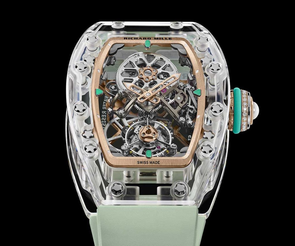 Richard Mille Unveils A Trio of RM 75-01 Flying Tourbillon Sapphire Watches