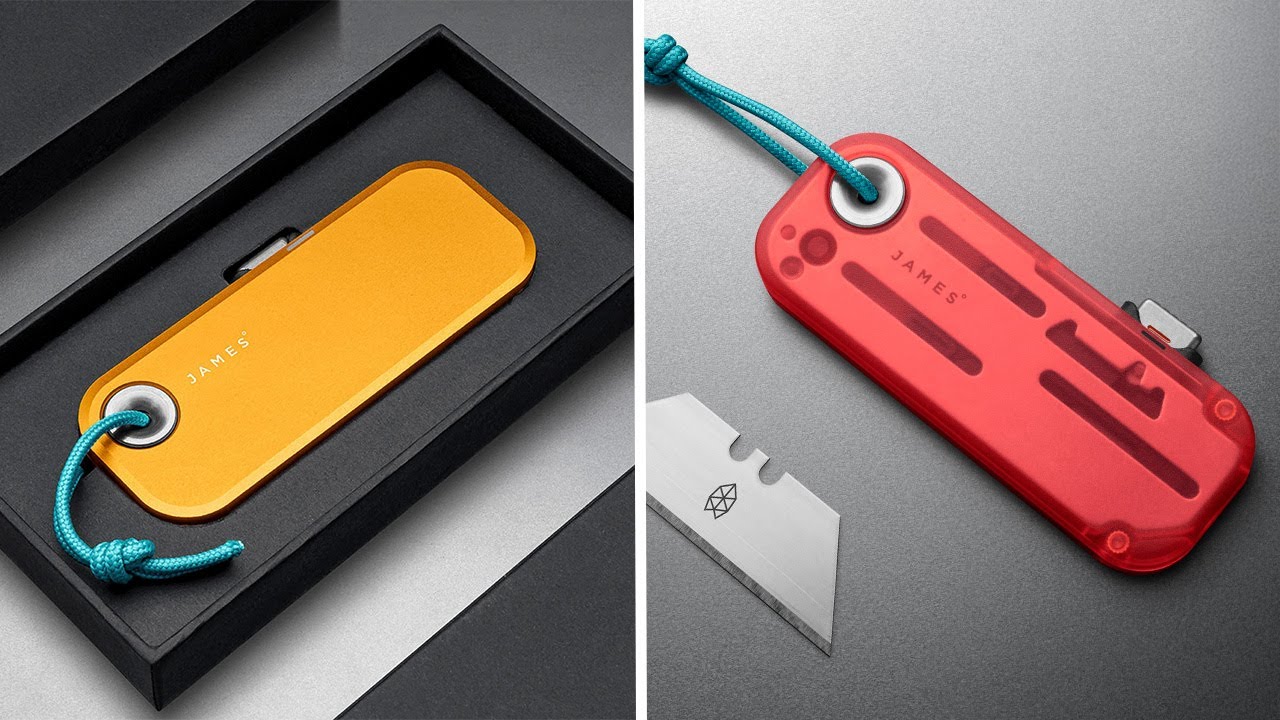 [VIDEO] The Ultimate Box Cutter In Two Materials – The James Brand Palmer and Palmer Clear