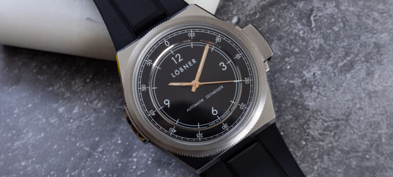 Watch Review: Lobner Sledge On Rubber Strap