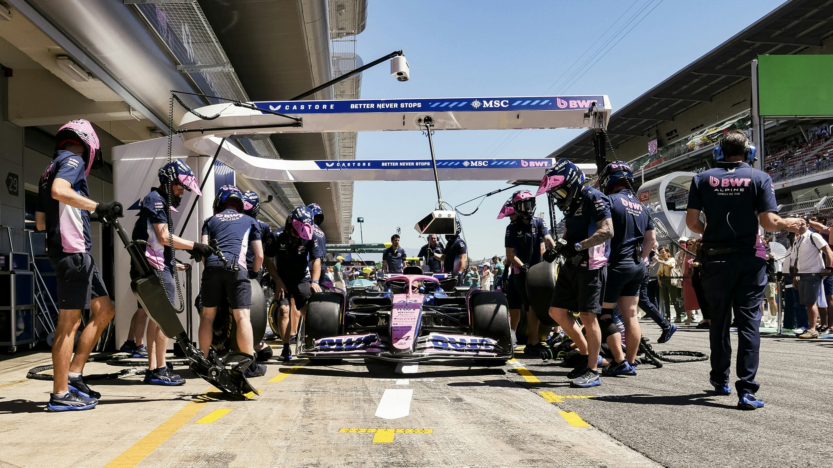 Dispatch: H. Moser & Cie. X Alpine Motorsports At The F1 Spanish Grand Prix
