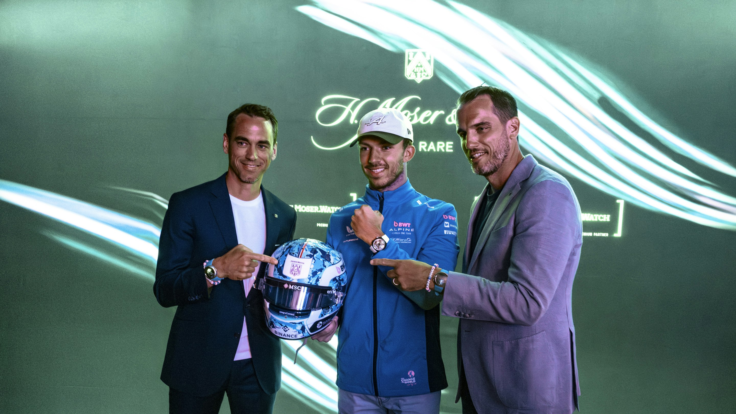 Photo Report: A Very Rare Opportunity Inside The Alpine Garage At The Montreal Grand Prix With H. Moser & Cie.