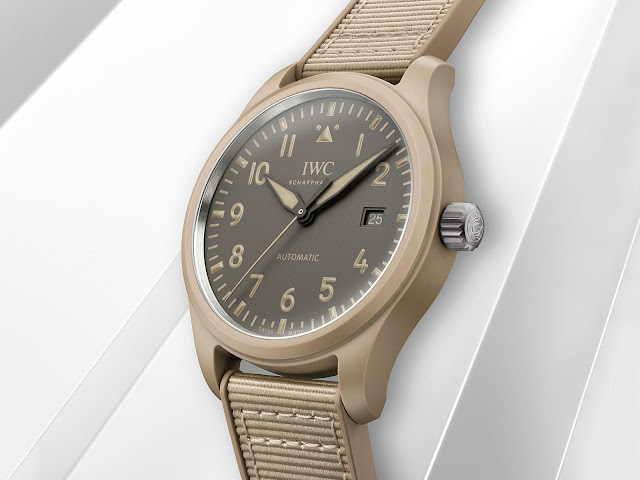 IWC expands TOP GUN series with the Pilot’s Watch Automatic 41 Mojave Desert IW328106