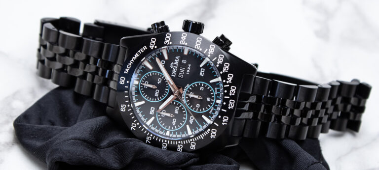 Hands-On: Delma Montego Black Edition DLC Chronograph Watch
