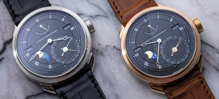 Hands-On Debut: Urban Jürgensen UJ-3 Perpetual Calendar Moon Phase Watch
