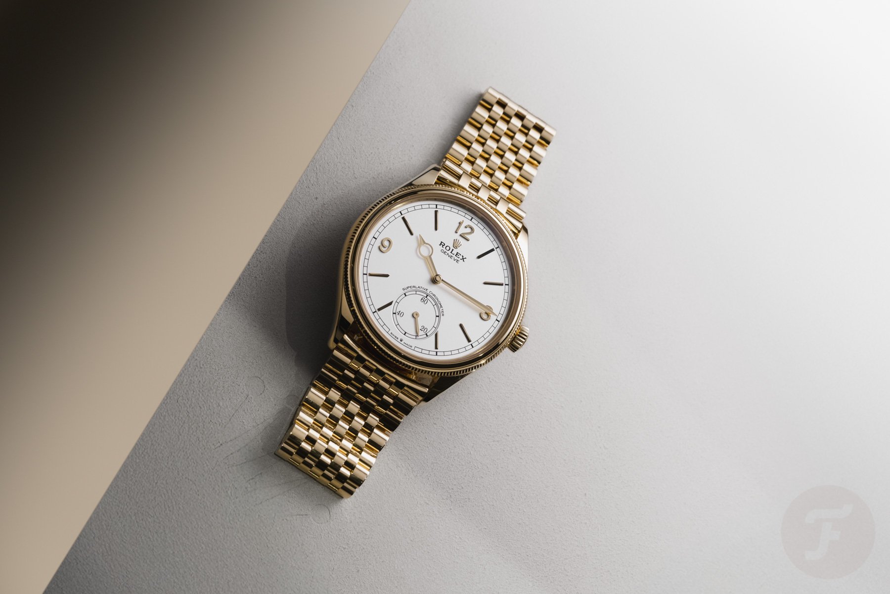Hands-On With The Yellow Gold Rolex Perpetual 1908 On The Settimo Bracelet