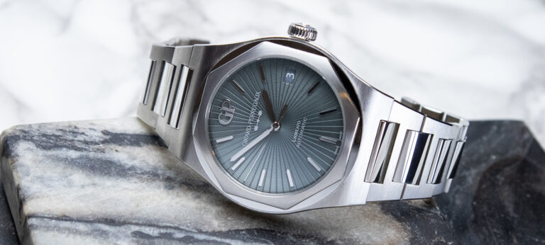 Hands-On Debut: Girard-Perregaux Laureato Infinite Grey Watch