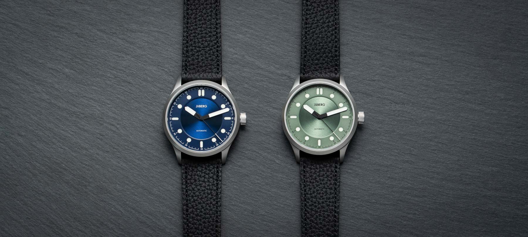 The J&Berg B2 Returns With Two New Dial Colors