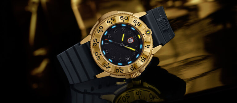 The Luminox Navy SEAL Foundation 3220 Series Gold-Color Edition Watch Marks Foundation’s 25th Anniversary