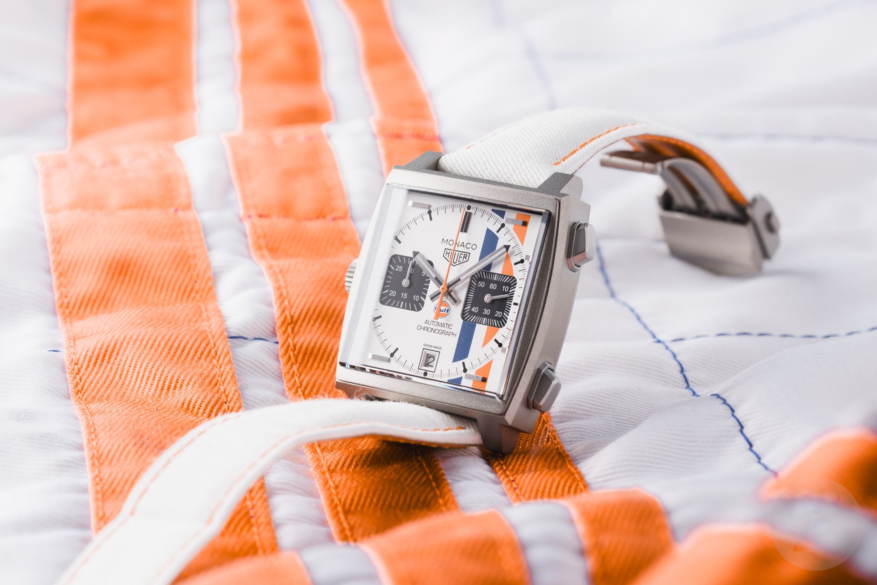 Hands-On With The TAG Heuer Monaco Chronograph × Gulf