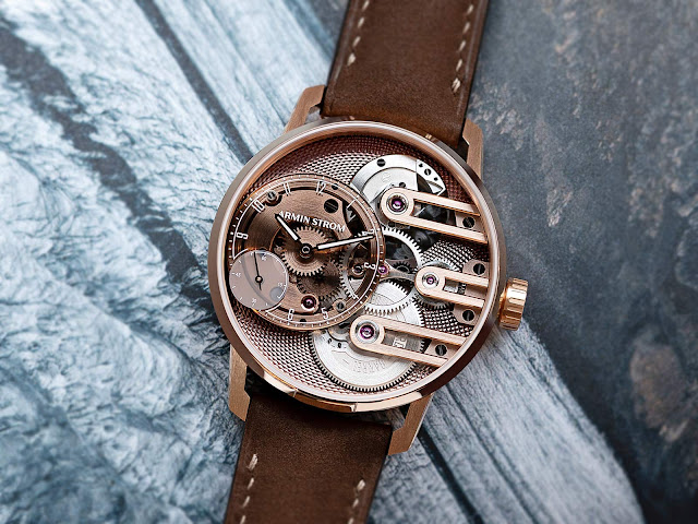 Armin Strom introduces the Gravity Equal Force Ultimate Sapphire Rose Gold