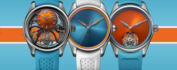 Introducing – H. Moser & Cie Turns Up The Heat with the Pioneer Spiced Aqua Collection