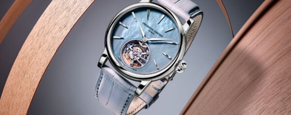 Introducing – The Frederique Constant Classic Tourbillon Manufacture, now with Light Blue MoP Dial